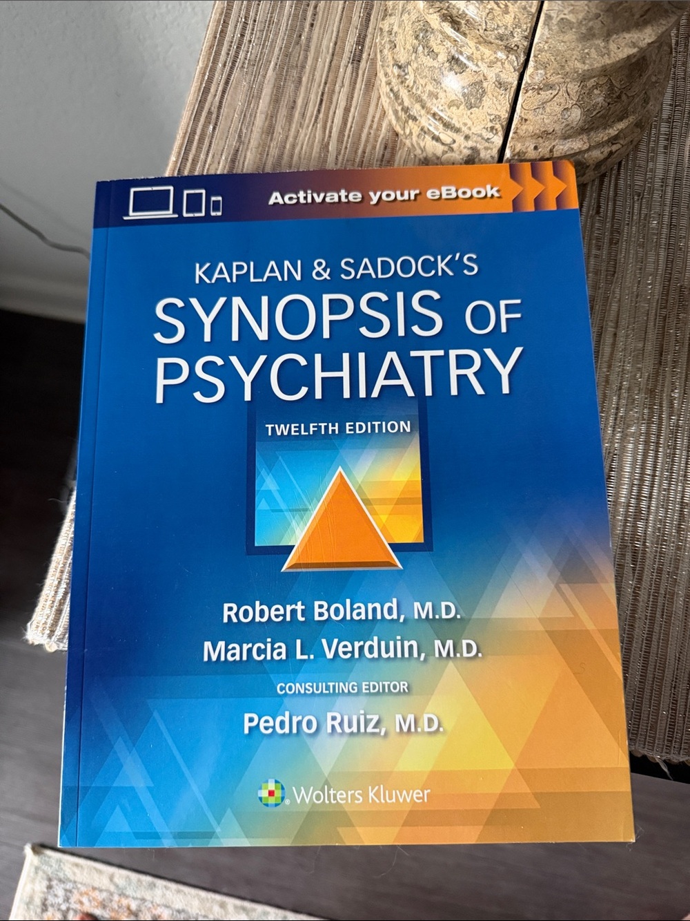 Kaplan & Sadock's Synopsis of Psychiatry twelfth edition